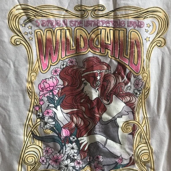 SOLD OUT Boho Gypsy Wild Child Retro Vintage T-Shirt - Picture 8 of 8